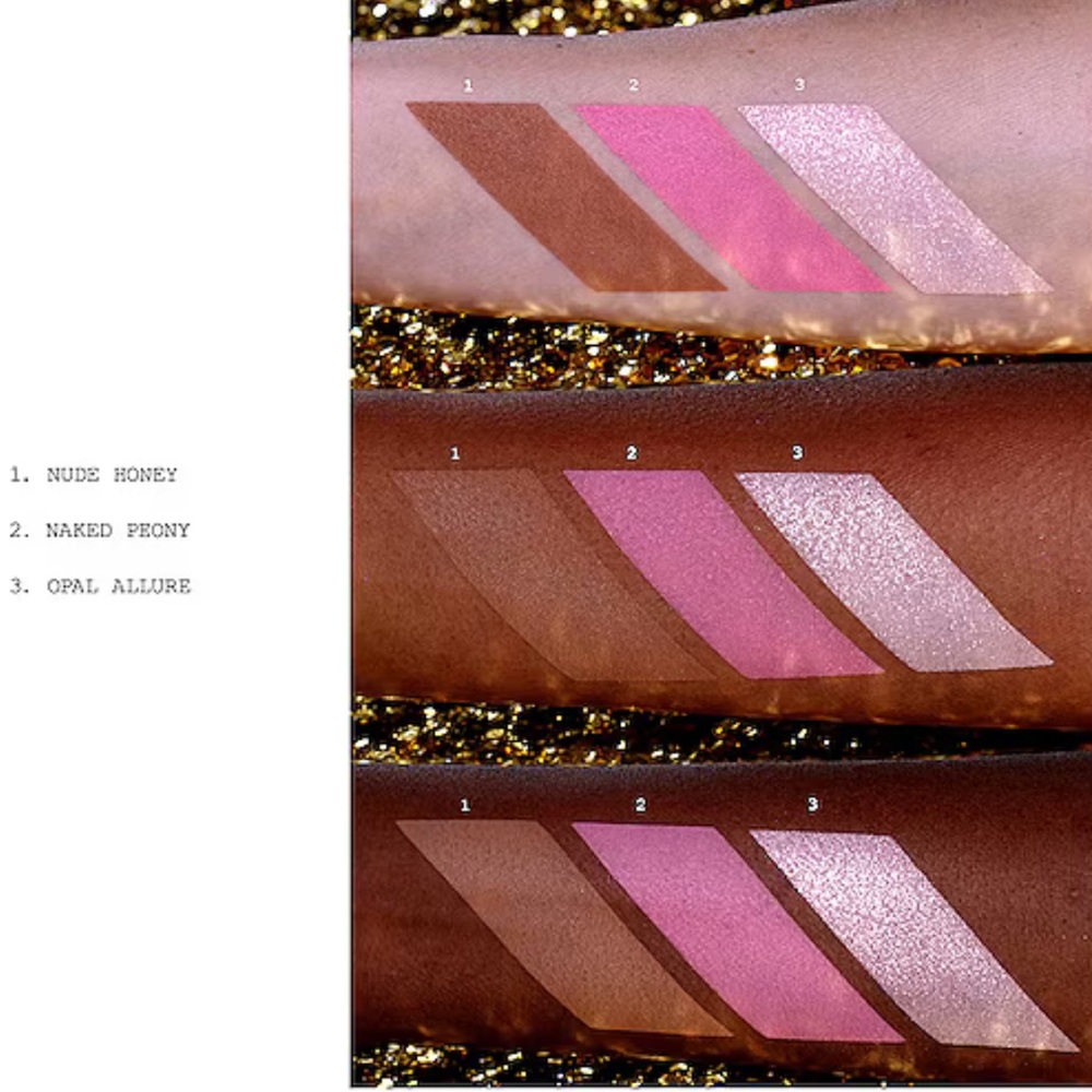 Pat McGrath Divine Blush + Bronze + Glow Trio FLEUREVER NUDE 🪞 NEW - Picture 4 of 7